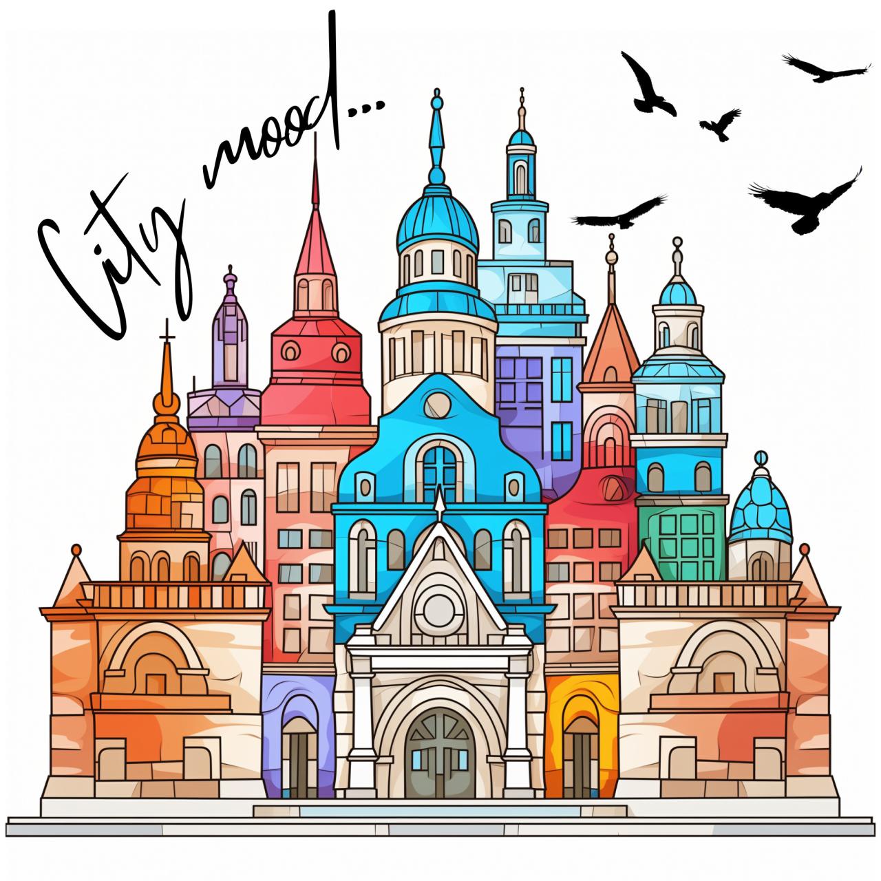 Best Architecture Coloring Page | Coloring Pages Mimi Panda