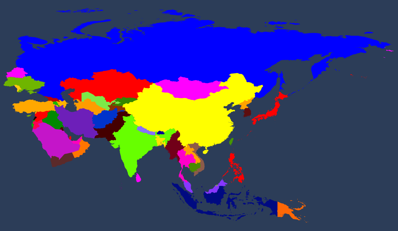 Clipart - world map 01